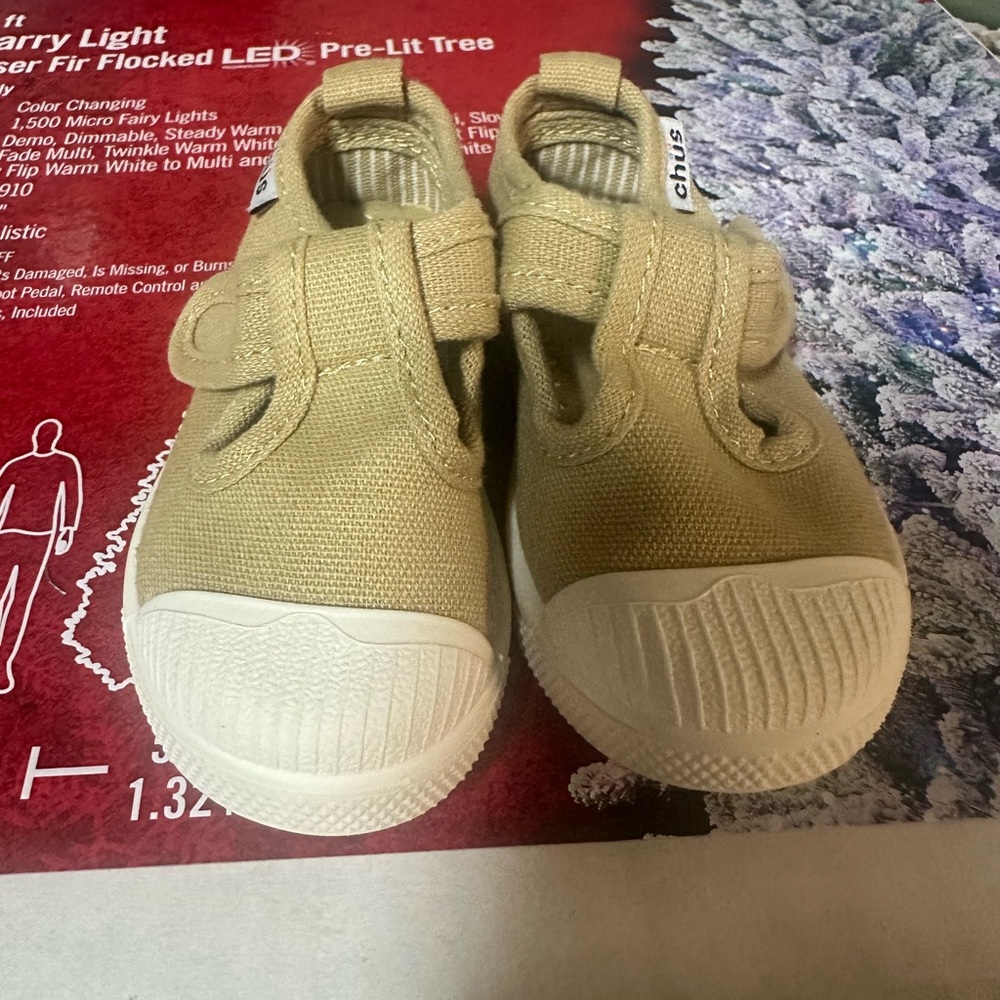 Tan Kids Shoes